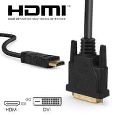 Northix Kabel adaptéru HDMI na DVI 