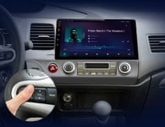 Junsun Android Autorádio Honda Civic 8 2005-2012 s Android, GPS navigace, WIFI, USB, Bluetooth - Handsfree, 2din Rádio do Honda Civic 8 2005-2012 Android systém
