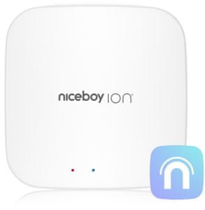 Niceboy ION ORBIS Bridge řídící centrum wifi připojení bluetooth zigbee mesh ios orbis kompatibilita bezdrátové ovládání ovládací aplikace chytrá domácnost smart domácnost senzory dálkové ovládání domácnosti