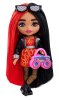 Mattel Barbie Extra Minis - Červeno-černé vlasy HGP62