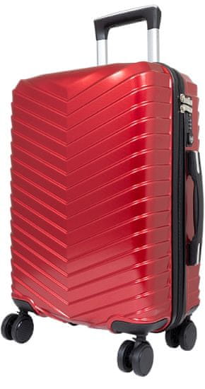 MONOPOL Střední kufr Meran Red