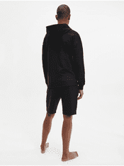 Calvin Klein Černá pánská mikina s kapucí Calvin Klein Jeans L