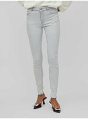 VILA Světle modré dámské skinny fit džíny VILA Sarah XL