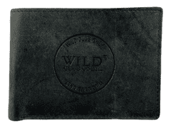 Wild Kožená peněženka - černá 4383