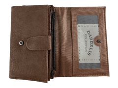 Dailyclothing Dámská peněženka - hnědá 665