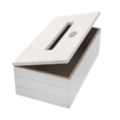 Orion bílý Box na papírové kapesníky 811250