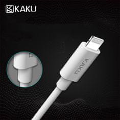 Kaku Datový kabel USB typu C PD na iPhone Lightning 2,1A 1m KAKU s rychlým nabíjením (KSC-238) bílý