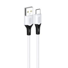 Kaku Datový kabel USB-C KAKU Skin Feel (KSC-393) 3,2A 1m - bílý
