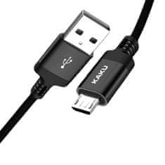 Kaku Datový kabel micro USB 2.8A 2m Fast Charging KAKU Kufeng (KSC-284) černý