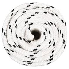 Greatstore Pracovní lano bílé 16 mm 100 m polyester