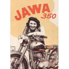 Retro Cedule Cedule Jawa 350 – plakát