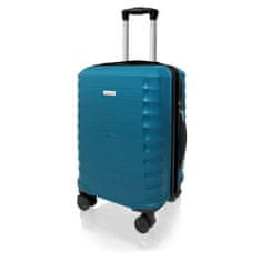 AVANCEA® Cestovní kufr DE32362 petrolejový S 56x39x25 cm
