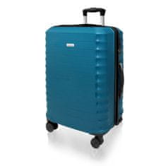 AVANCEA® Cestovní kufr DE32362 petrolejový M 68x45x29 cm