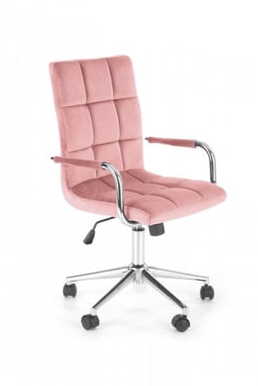ATAN Kancelářská židle GONZO 4 - růžová