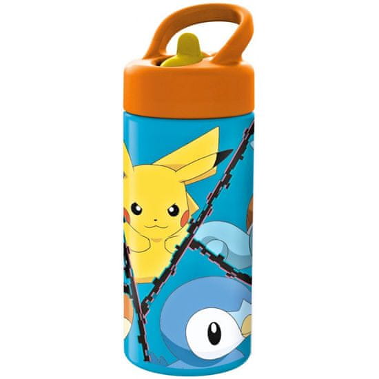 Stor Sportovní láhev na pití Pokémon s brčkem