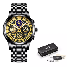 Lige Mužské hodinky 8942-4: Kvalitní a elegantní dárek pro muže zdarma!