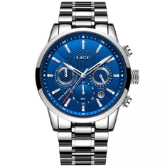 Lige Elegantní pánské hodinky 9866-11 - dokonalý doplněk pro vaši kolekci s dárkem zdarma