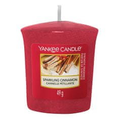 Yankee Candle Svíčka , Třpytivá skořice, 49 g