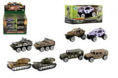 Teddies Tank/Auto vojenské/Obrněný transportér kov 7cm