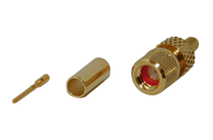 OEM Koaxální konektor Microdot / M 0°, krimpovací, RG-174, Tw