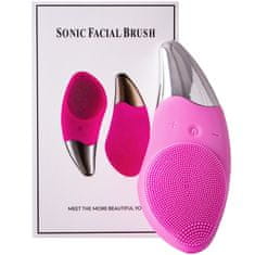 Sonic Facial Brush - růžový sonický čisticí kartáček na obličej