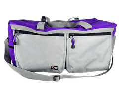 Warrior Dog Cestovní taška, šedá/fialová
