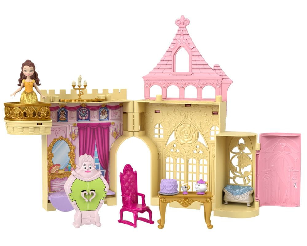 Levně Disney Princess Malá panenka a magická překvapení herní set - Bella HLW92