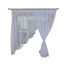 Strefa Firan Ready Curtain, Lima 370x150 cm, bílá, pravá