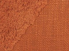 Beliani Sada 2 bavlněných polštářů se střapci geometrický vzor 45 x 45 cm oranžové AVIUM