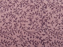Beliani Sametový polštář květinový motiv 45 x 45 cm růžový ROMNEYA