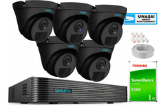 Uniview Venkovní IP 4Mpx IR30m CCTV pro domácnosti a firmy