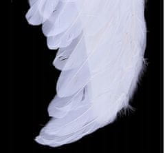 Korbi Bílá andělská křídla, andělské peří