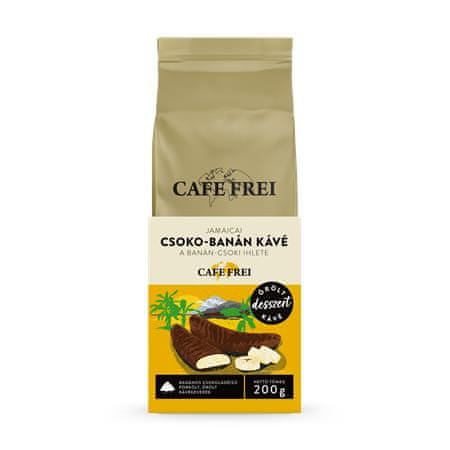 CAFE FREI Káva "Jamaicai Csoko-Banán", pražená, mletá, 200 g