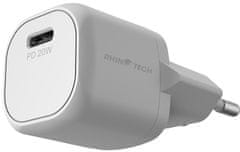 RhinoTech MINI 20W nabíjecí adaptér USB-C PD RTACC319, bílá