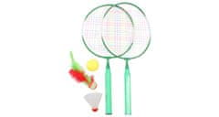 Merco Training Set JR badmintonová sada zelená