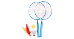 Merco Training Set JR badmintonová sada modrá