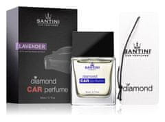 Vůně do auta SANTINI - Diamond Lavender ANTISTRESS