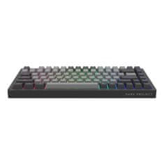Dark Project Klávesnice KD83A Cool Grey, Teal Switch, US