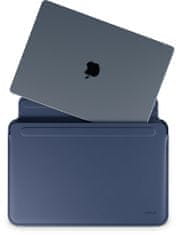 EPICO kožený obal pro Apple MacBook Air/Pro 13,3", tmavě modrá