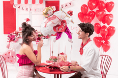 PartyDeco Banner Valentines Day 150x13cm