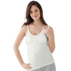 Medela Tank Top Bravado Tričko pro těhotné a kojící ženy, velikost XL ,, bílé