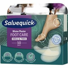 Salvequick Foot Care Blistr Náplast na puchýře, 10 ks