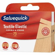 Salvequick Textile Elastická náplast textilní, 75 cm