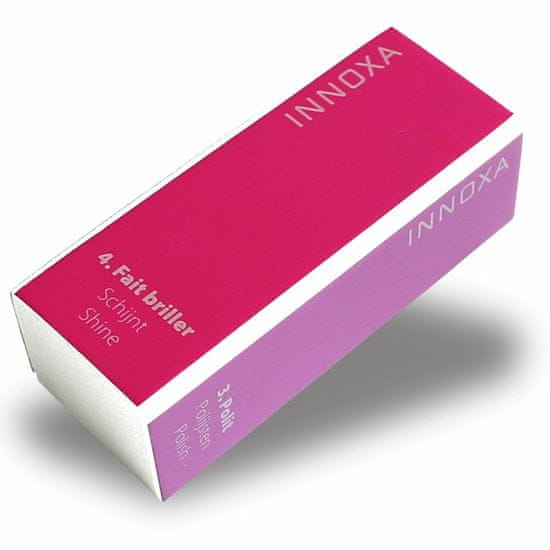Innoxa VM-N99A, čtyřstranná leštička na nehty, 9x3,6x2,9cm