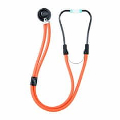 DR. FAMULUS DR 410D Stetoskop nové generace, oboustranný, dvoukanálový, oranžový
