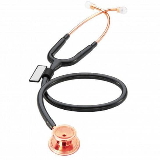 MDF 777 MD ONE Stetoskop pro interní medicínu, růžové zlato / černý