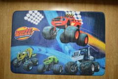 Nickelodeon Dětský ultra měkký koberec Blaze and the Monster Machines 100 x 150cm