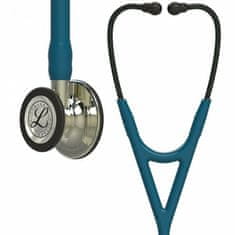 Littmann 3M Cardiology IV 6190, Champagne-Finish, kardiologický stetoskop, karibská modrá