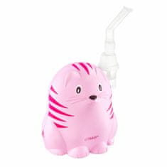 Vitammy GATTINO A1503 Dětský inhalátor ve veselém tvaru koťátka, růžový
