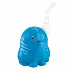 Vitammy GATTINO A1503 Dětský inhalátor ve veselém tvaru koťátka, modrý
